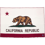 Faribault California Flag Throw | Wool