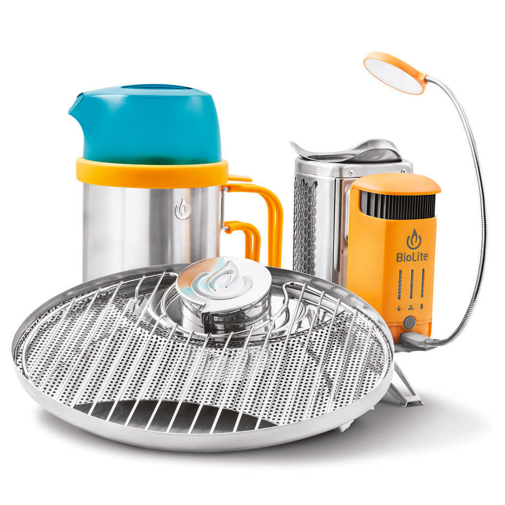 BioLite CampStove 2 Bundle Silver Orange – Sportique