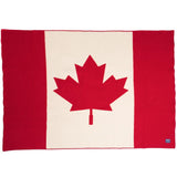 Faribault Canadian Flag Throw | Wool