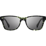 Shwood Canby Acetate Sunglasses | Dark Forest & Elm Burl / Grey Polarized WACDFELGP