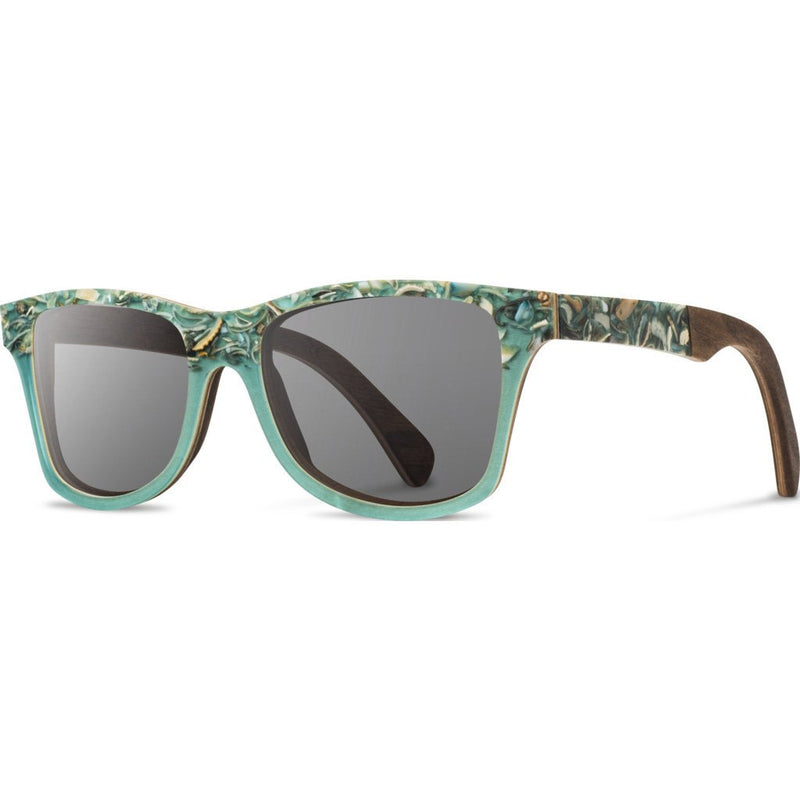 Shwood Canby Seashell Sunglasses | Seashell / Grey Polarized WLCSEAGP