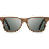 Shwood Canby Seashell Sunglasses |  Walnut / G15 Polarized WLCWSEAFP