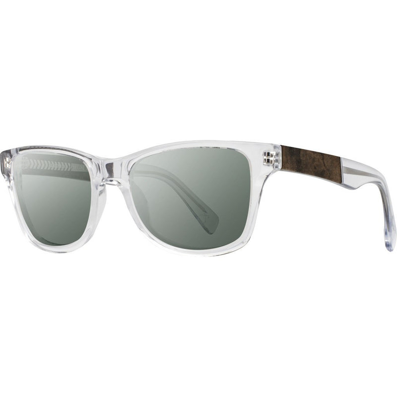 Shwood Canby Acetate Sunglasses | Crystal/Elm Burl - G15 WACC2ELF