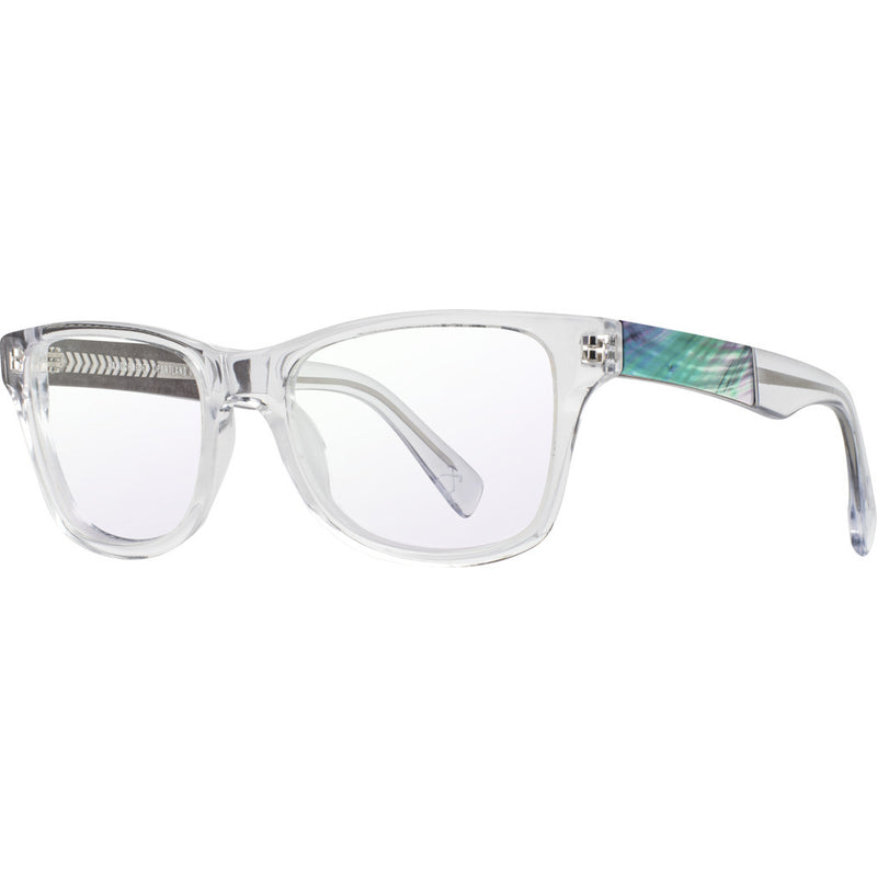 Shwood RX Canby Acetate Sunglasses | Crystal & Abalone Shell -WRXCC2AS