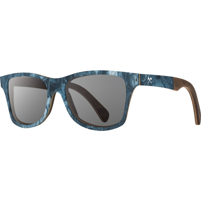 Shwood x Shaper Studios Canby Surf Resin Sunglasses | Midnight / Grey Polarized-WLCSSMSRGP