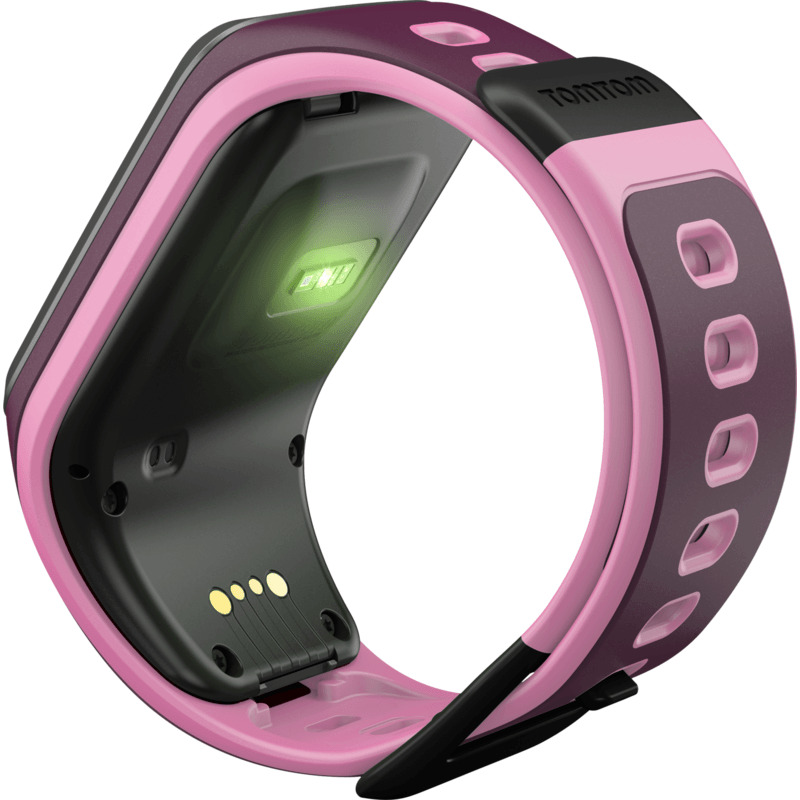 TomTom Spark Music + Cardio Small Watch | Sky Captain/ Pink 1RFM.002.10