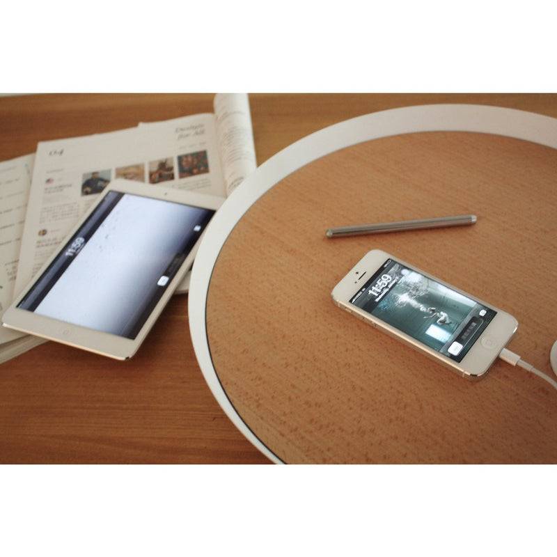 Seed Design Carry Table Lamp | White SQ-6350MDU-WH