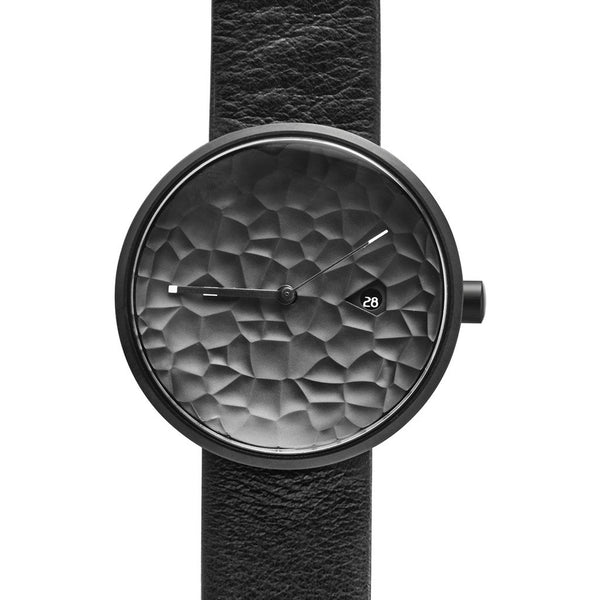 Projects Watches Carve Watch | Black/Leather-7501 BL
