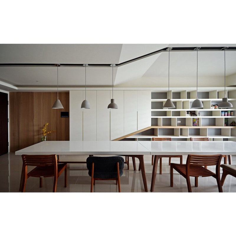 Seed Design Castle Cone Pendant Lamp | Concrete SQ-185CP