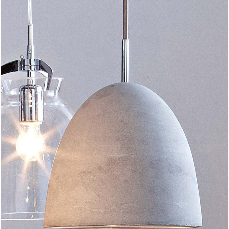 Seed Design Castle Small Pendant Lamp | Concrete SQ-7131CP-S