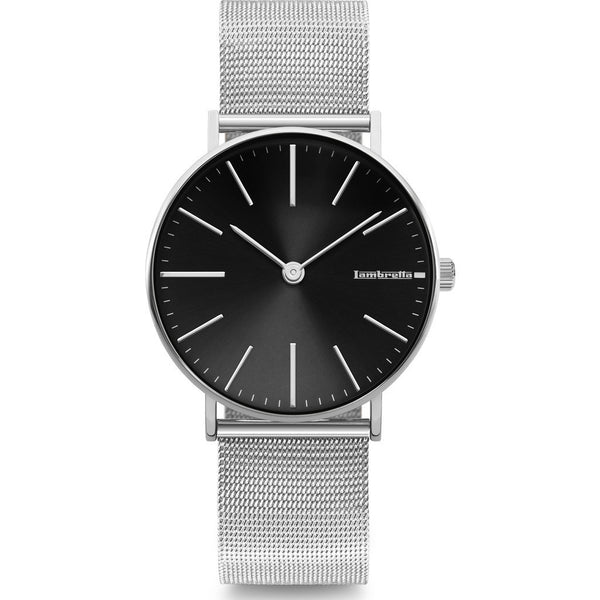 Lambretta Cesare 42 Watch | Mesh Black 2187BLA