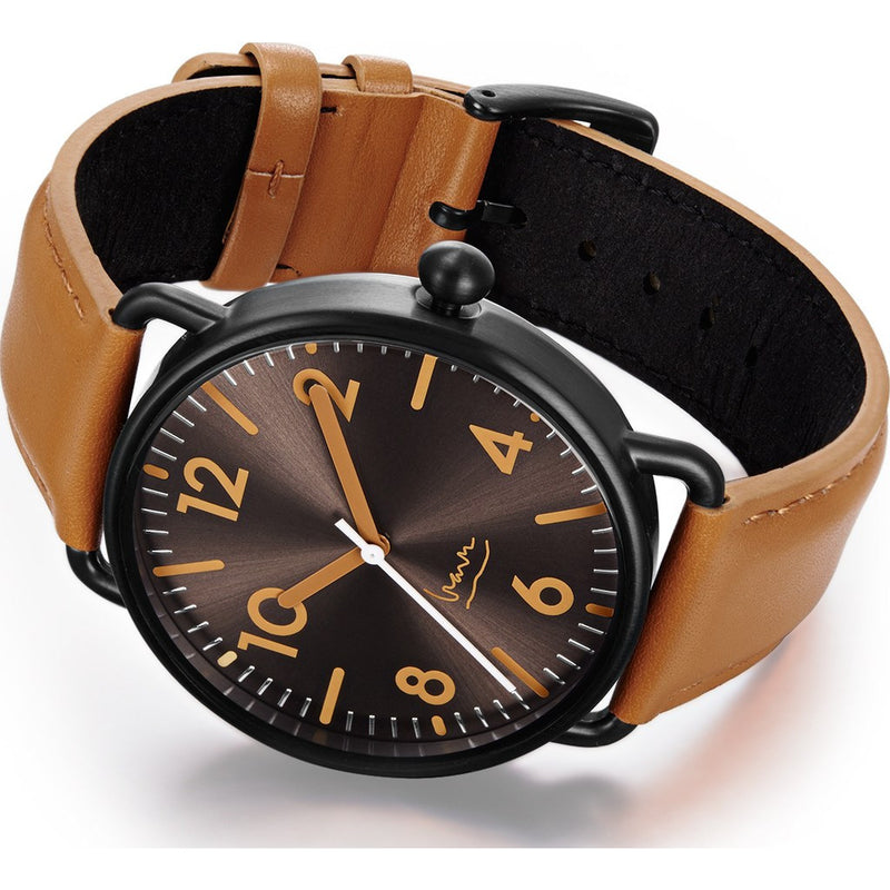 Projects Watches Witherspoon Watch | Black/Tan Leather 7110 C