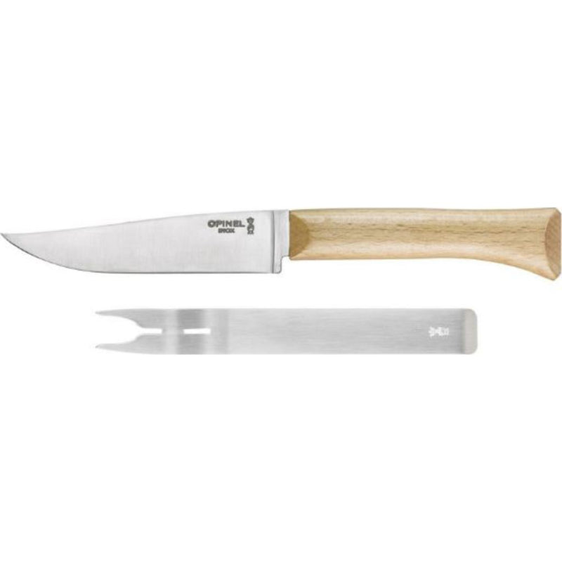 Opinel Cheese Knife and Fork Set | Harvested Wood
