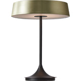 Seed Design China LED Table Lamp | Matt Brass/Black