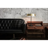 Seed Design China LED Table Lamp | Matt Brass/Black