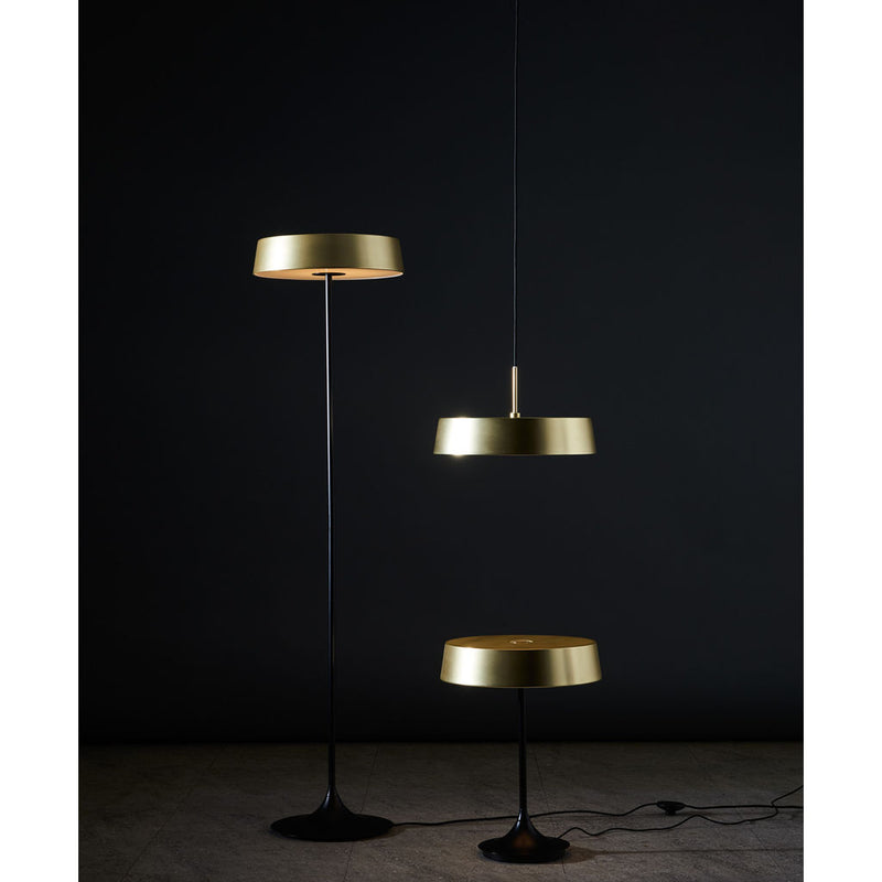Seed Design China LED Table Lamp | Matt Brass/Black