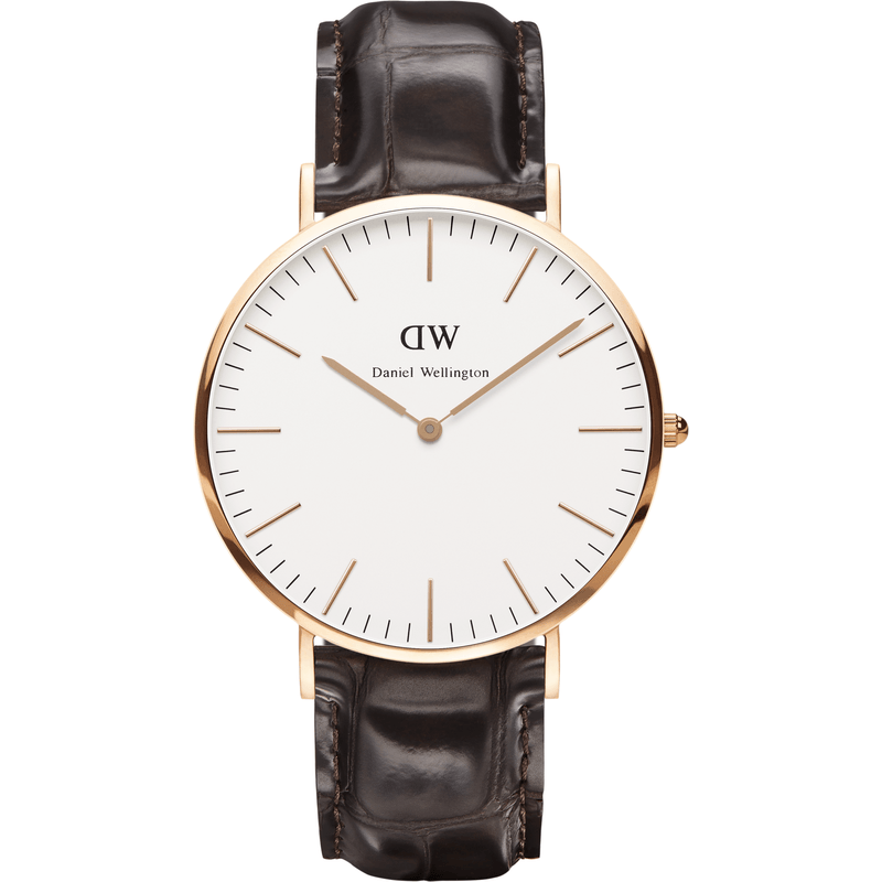 Daniel Wellington Classic York Men's Watch | Rose Gold 0111DW