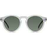 Komono Clement Sunglasses | Clear/Silver- KOM-S1674