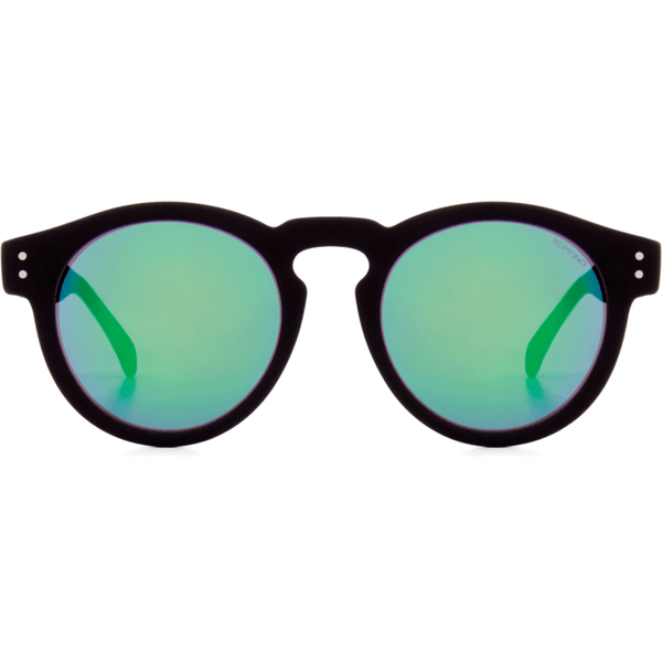Komono Clement Mirror Series Sunglasses | Black Rubber