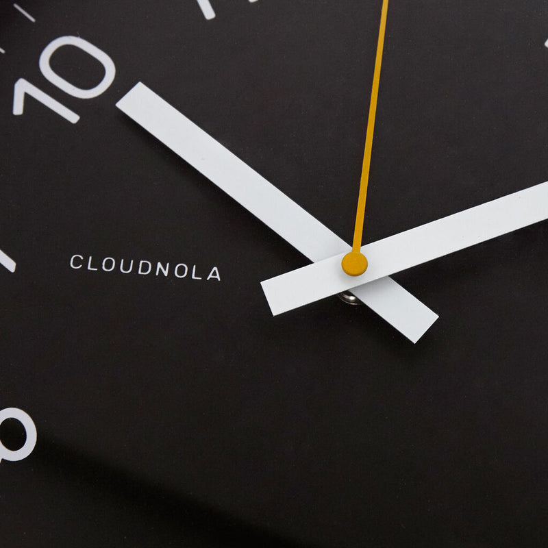 Cloudnola Now Wall Clock | Steel BS Diam 12 SKU0001