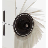 Cloudnola Flipping Out Wall Clock | Metal White SKU0012