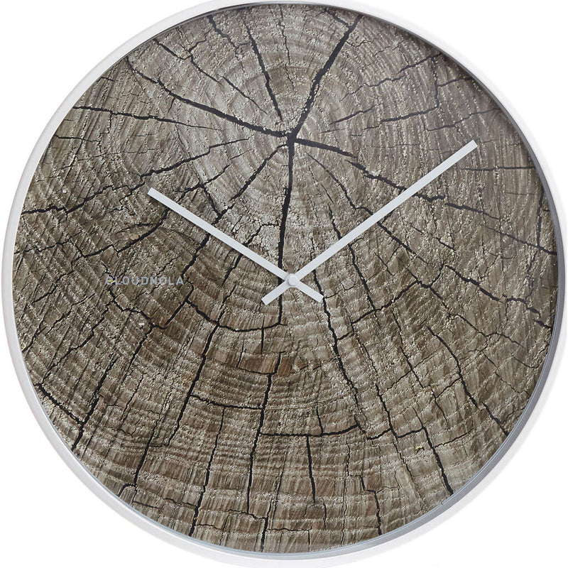 Cloudnola Structure Clock | Wood Diam 16 SKU0014