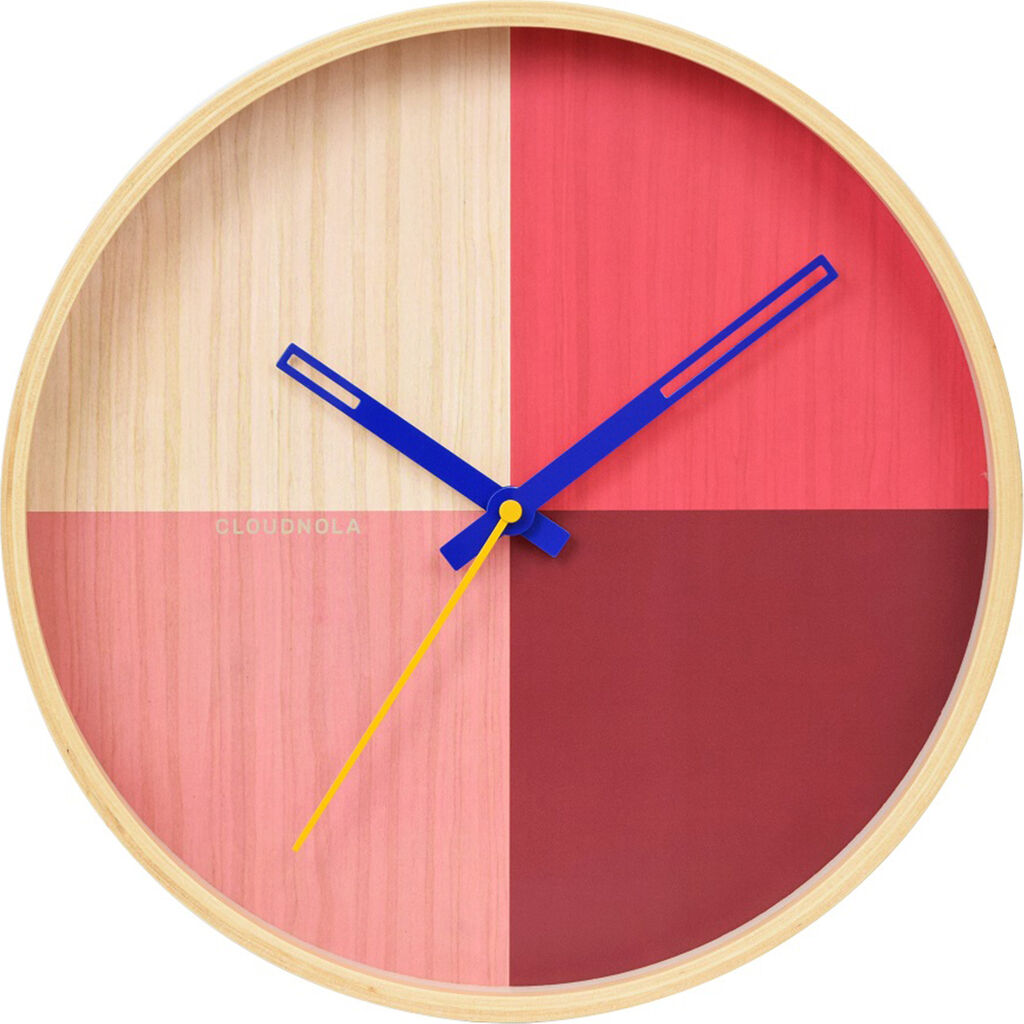 Cloudnola Flor Wall Clock | Wood – Sportique