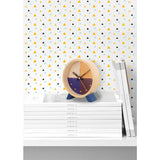 Cloudnola Flor Desk Clock | Wood Blue Diam 12 SKU0060