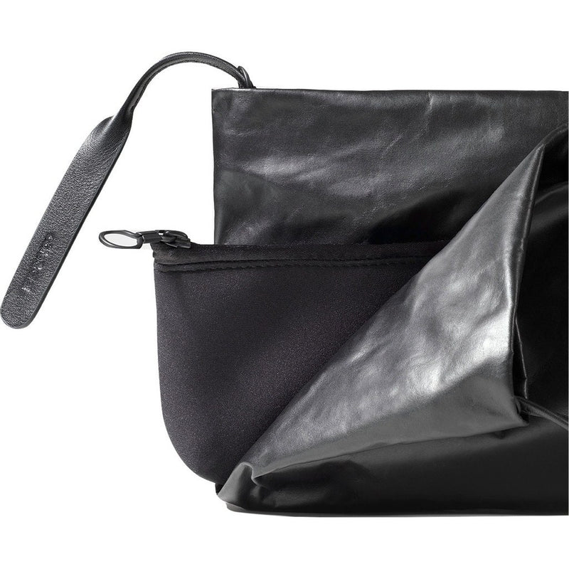 Cote&Ciel OB Medium Coated Memory Clutch | Jade Black 28456