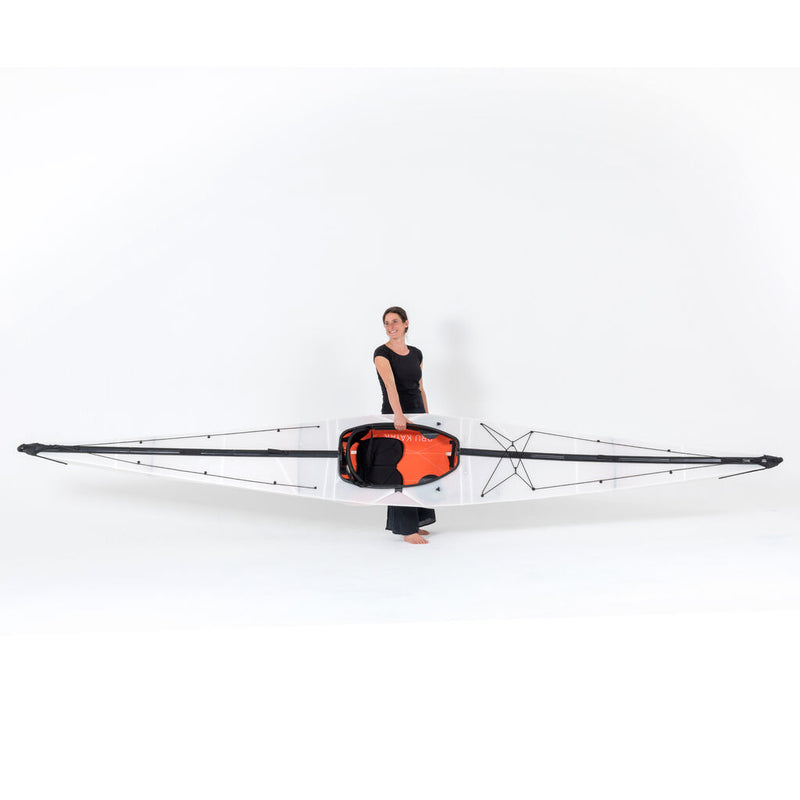 Oru Coast XT Folding Kayak | Orange/White