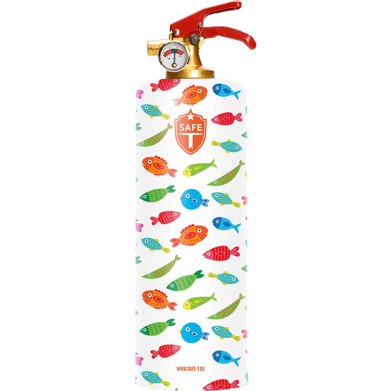 Safe-T Designer Fire Extinguisher | Colorful Fishes