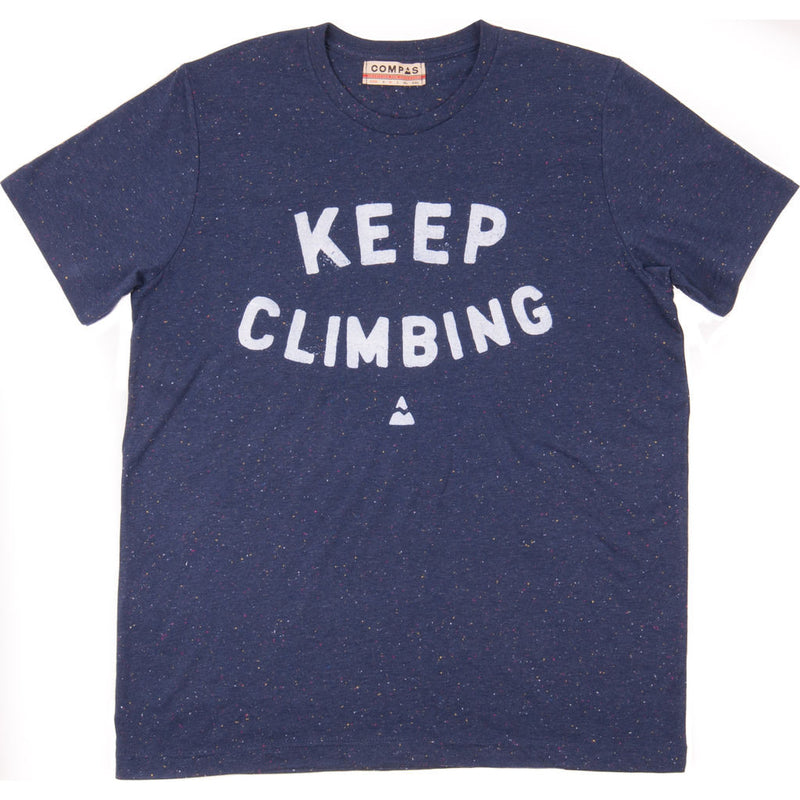 Keep Climbing Tee | Navy Speckled CFA15SS1