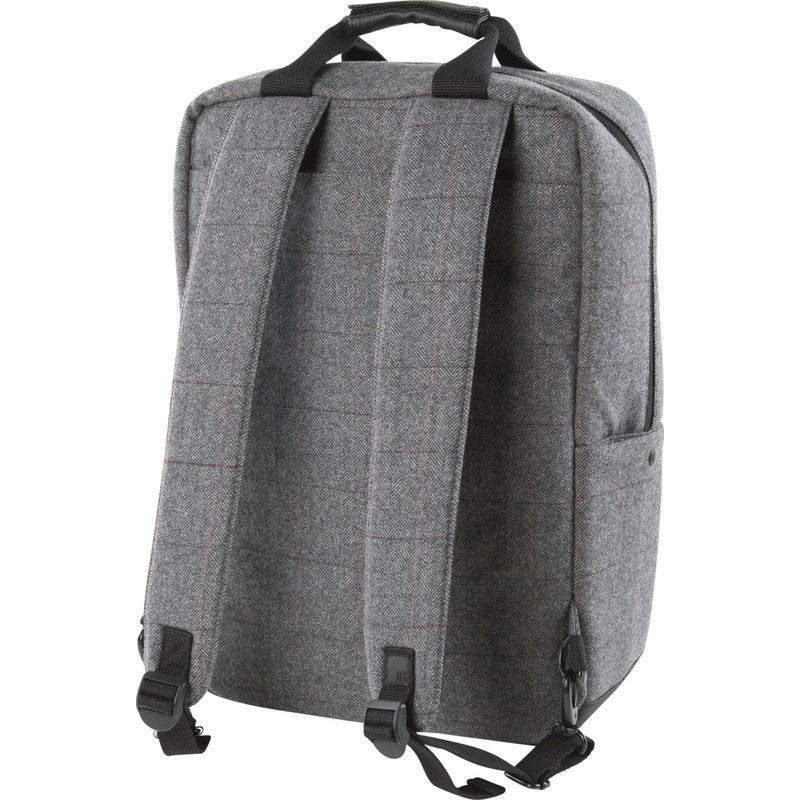 Hex HX1820 Convertible Laptop Backpack | Charcoal Herringbone