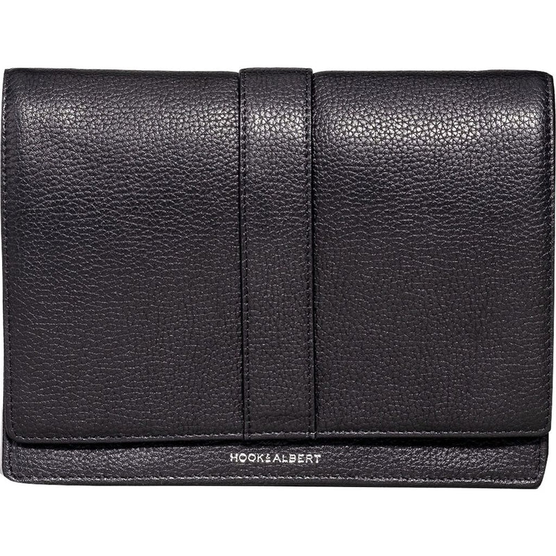 Hook & Albert Cord Leather Wallet | Black CRDWLT-LTH-BLK