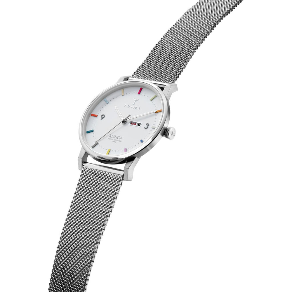 Triwa Crayon Klinga Watch Steel Mesh – Sportique