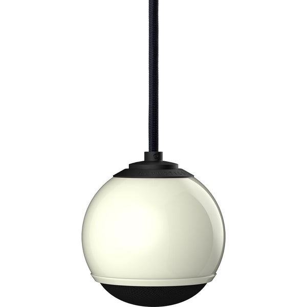 Gallo Acoustics Micro Single Droplet Speaker | Creme/Black Cable