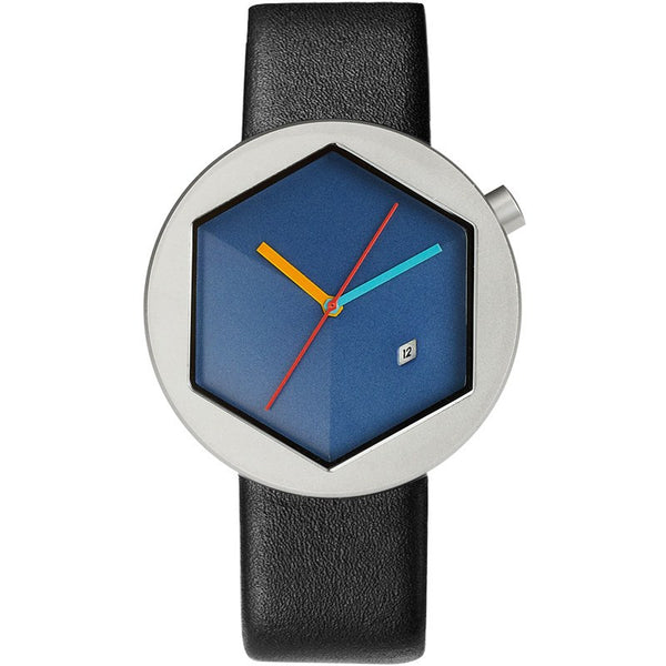 Projects Watches Michael Graves Cubit Watch | Blue
