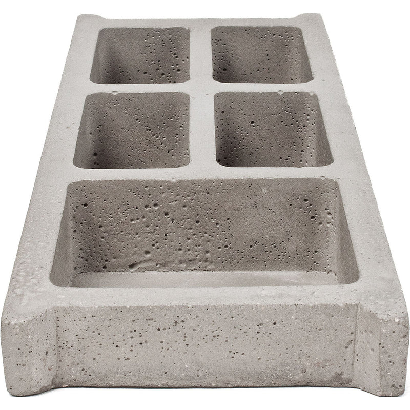 Lyon Beton Blockwork Desk Organizer | Concrete-D-09112