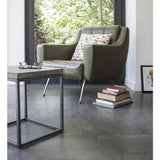 Lyon Beton Perspective Side Table | Light Grey  D-09156-PE-003
