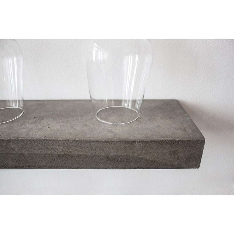 Lyon Beton Sliced S Shelf | Light Grey  D-09153