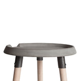 Lyon Beton Mix Side Table | Concrete D-09161-PL-003
