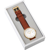 The Horse D Series Gold Watch | Tan D1