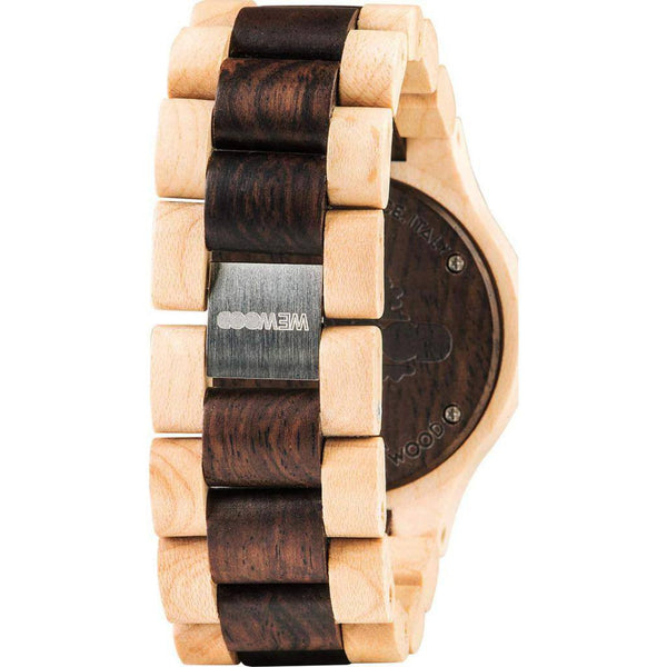 WeWood Date Maple/Rosewood Wood Watch | Beige/Chocolate