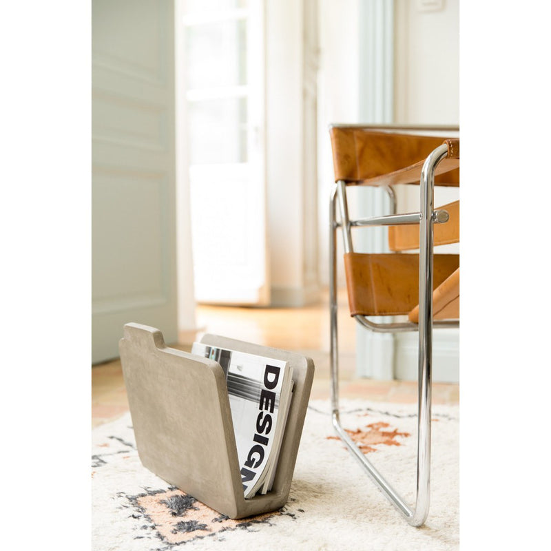 Lyon Beton Magazine Rack | Light Grey  DB-09107S