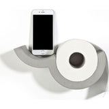 Lyon Beton XS Cloud Toilet Paper Dispenser Shelf | Concrete-DB-09170