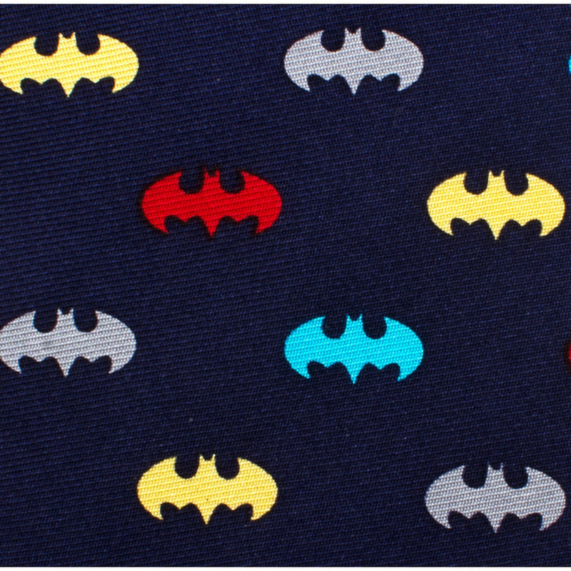 Cufflinks DC Batman Boys' Zipper Silk Tie | Navy Blue DC-BAT1M-KT