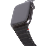 Decoded Leather Magnetic Traction Apple Watch Strap | 40mm - 38mm/Black