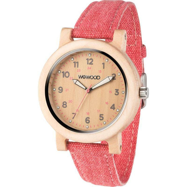 WeWood Denha Maple Wood Watch | Beige/Guava