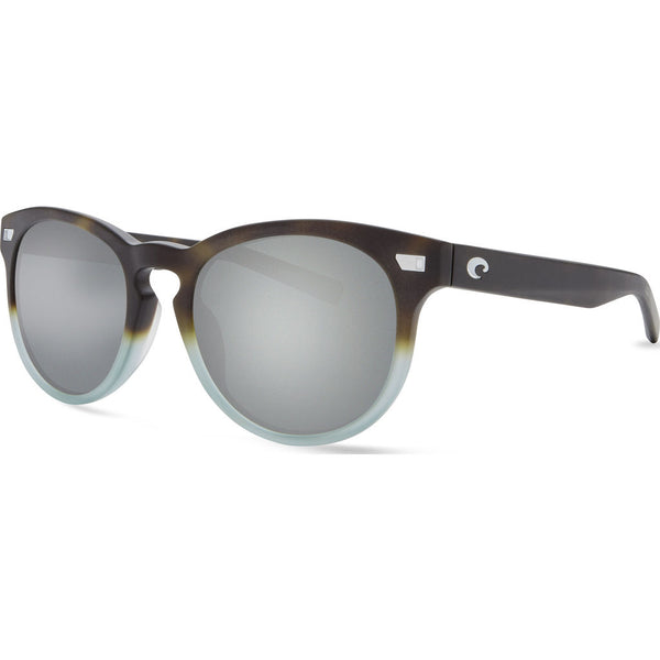 Costa Del Mar Matte Tide Pool Sunglasses | Gray Silver Mirror 580G