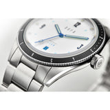 DuFa FREITAUCHER AUTOMATIC Watch | White / Stainless Steel DF-9034-22